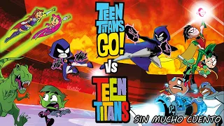 LOS JOVENES TITANES EN ACCION VS LOS JOVENES TITANES | RESUMEN EN 9 MINUTOS