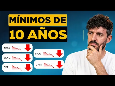Estas 5 ACCIONES cotizan en mínimos ¿oportunidad o fin de su imperio?