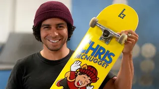 CHRIS MCNUGGET IS PRO FOR BRAILLE SKATEBOARDS!