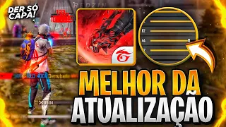 DEPOIS DA ATUALIZAÇÃO!🤪🔥 A MELHOR SENSIBILIDADE PARA SUBIR CAPA NA NOVA ATUALIZAÇÃO DO FREE FIRE!