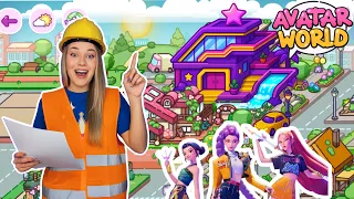 FIZ A CASA DAS HUNTRIX-GUERREIRAS DO K-POP RUMI,MIRA, ZOEY NO AVATAR WORLD!💕