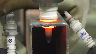 Керамическое сверло из свечи