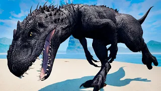Dark Indominus Rex + Bando de Indoraptors! Estratégias de Caça e Manada | The Isle | (PT/BR)
