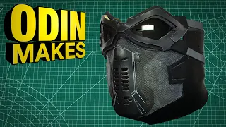 Odin Makes: the winter Soldier mask from Captain America: The Winter Soldier