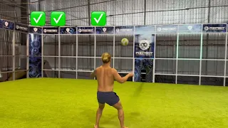 2 minutes of Chest Control & Side Volley