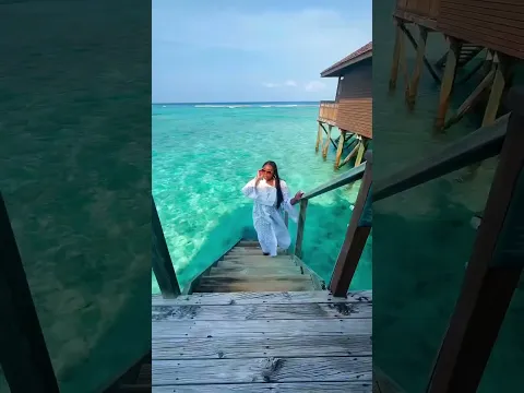 The Maldives… every shade of blue feels like a dream