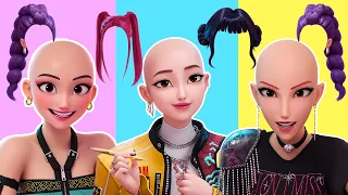 Styling Trendy Hairstyles for Rumi, Mira, and Zoey Kpop Demon Huters