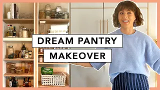DIY KITCHEN MAKEOVER *my dream pantry*