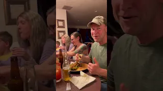 Carne asada para los gringos (me encanto su reacción)