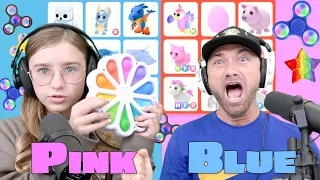 We Let A FIDGET Decide Our Trading Color in Roblox Adopt Me!!