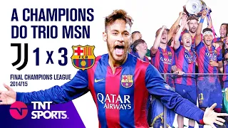 Juventus 1 x 3 Barcelona - Melhores Momentos - Final Champions League 2014/15