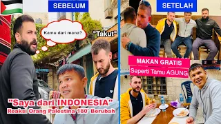 Tau Saya Dari INDONESIA, Reaksi Warga PALESTINA Berubah Total