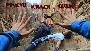 PSYCHO KILLER CLOWN VS PARKOUR POV | PART 1 |