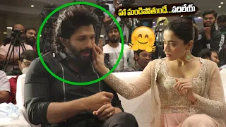 Rashmika Funny Moments On Allu Arjun | Pushpa Press Meet | Friday Poster