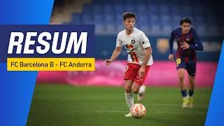FC Barcelona 2-1 FC Andorra | Semifinals Copa Catalunya