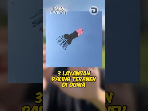 3 Layangan Paling Teraneh Di Dunia (Nomer 3 Bentuknya di luar nalar) #shorts