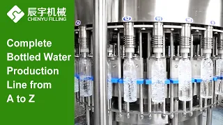 Complete Bottled Water Production Line from A to Z, PET Bottle Water Filling Plant - Chenyu