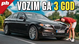 BMW 520xD f10 i MOJI UTISCI nakon 3 godine! *Auto koji sam krio od vas*