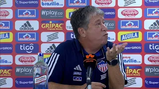 Rueda de prensa de Junior tras su partido ante Pasto