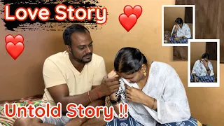 நாங்கள் நிறைய இழந்து விட்டோம் 😭 | Our untold love story #sathishanitha #lovestory