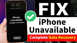 (2026) How to Fix iPhone Unavailable without Passcode (NO DATA LOSS) Bypass/Unlock Lock Screen