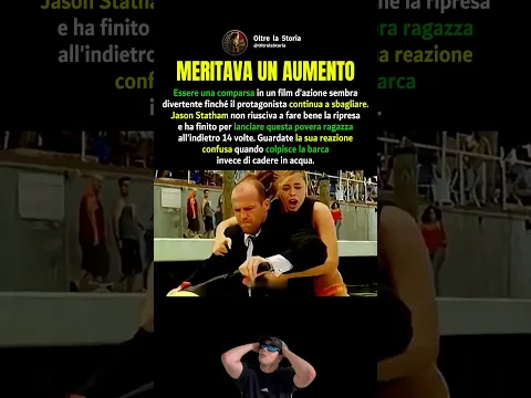 JASON STATHAM CONTINUAVA A SBAGLIARE QUESTA RIPRESA