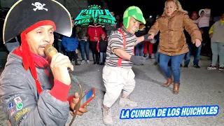 🔥 EL MEDIO METRO BAILANDO CON SONIDO PIRATA  |  LA CUMBIA DE LOS HUICHOLES