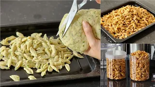 Yang lagi viral kue bawang gunting, super gampang buat stok cemilan dirumah [IDEALIFE]
