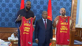 PR recebe LeBron James e Will Smith