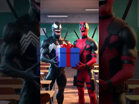 SPIDER MAN: Ne liya Deadpool or venom se chhipkali ka badla#shorts