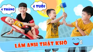 Làm Anh Thật Khó - Sự Khác Biệt Khi Có Em Nhỏ ♥ Minh Khoa TV