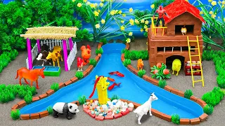 How hungry cow and goat escape from shed I DIY mini project I