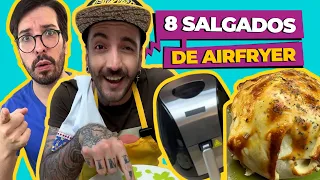 8 Salgados de Air Fryer Fáceis e Gostosos