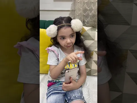 قولوا مين⁉️مين فيكن اكل النوتيلا🤪🍫 طيب هي🤣🤣 #مريومة #shorts