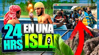 🔥 24 HORAS EN UNA ISLA CON EL CREW 🔥