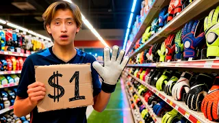 BUSQUÉ los GUANTES de PORTERO más BARATOS de todos los SUPERMECADOS