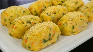 Você tem batatas e 2 Ovos? A minha avó me ensinou essa receita fácil e deliciosa!