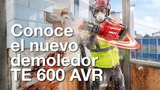 Hilti Latam - Conoce el nuevo demoledor TE 600 AVR