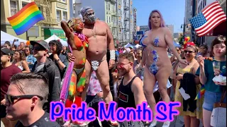 Pride Month in San Francisco 2021(Part II) || Gay Pride, smaller but full of fun!