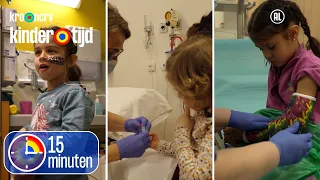 TOP 3: IN HET ZIEKENHUIS, Evi, Sophie, Jill, Gloria, Amaysa & Lars | 15 minuten| Kindertijd KRO-NCRV
