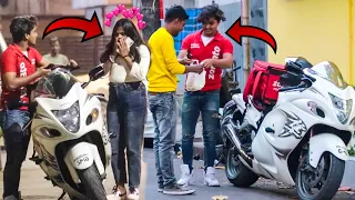 | Hayabusa Ke Sath Kiya Zomato Food Delivery -She Fall In Love With The Zomato Boy-Canbee lifestyle|