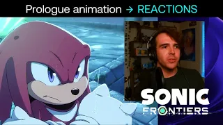 I CRIED!.... A LOT - Sonic Frontiers: Prologue REACTION