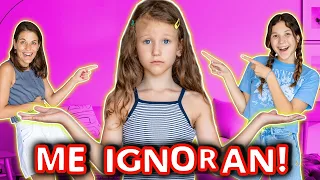 24 HORAS IGNORANDO A ERIKA | IGNORAMOS A NUESTRA HIJA DE 5 AÑOS | Yippee Family