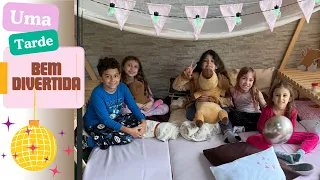 FESTA DO PIJAMA COM OS AMIGOS DA ANA CLARA!!