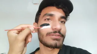 رسمت علم فلسطين علي وجهي🇵🇸❤️