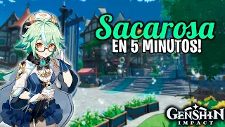 SACAROSA EN 5 MINUTOS! ⚗️💨 | Genshin impact - Guía Sacarosa