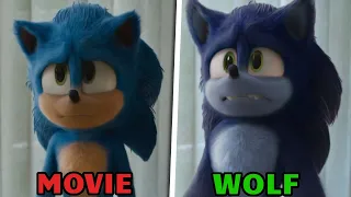 Sonic Movie 2 & Sonic werehog version with playshow