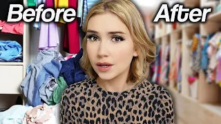 Decluttering Years Worth of Clothes HOARDING