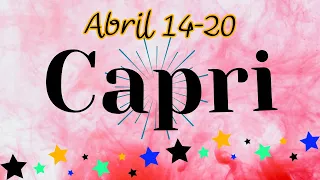 CAPRICORNIO♑ Semana De Cambios DEFINITIVOS!🧡 Tarot Abril