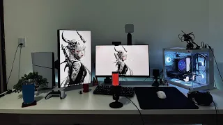 TOUR do meu SETUP GAMER MINIMALISTA 2025 - Atualizado